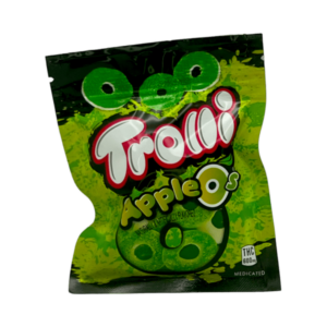Trolli Green Apple Rings – 600mg