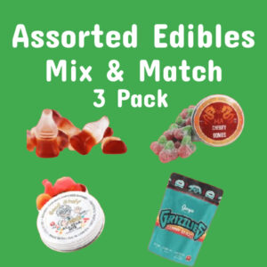 Assorted Edibles Mix & Match – 3 Pack